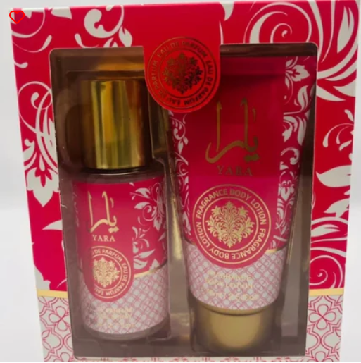 04 Punten.... Yara Candy setje + Bodymist en Bodylotion