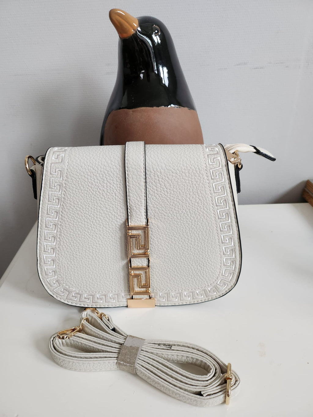 Leuke witte handtas