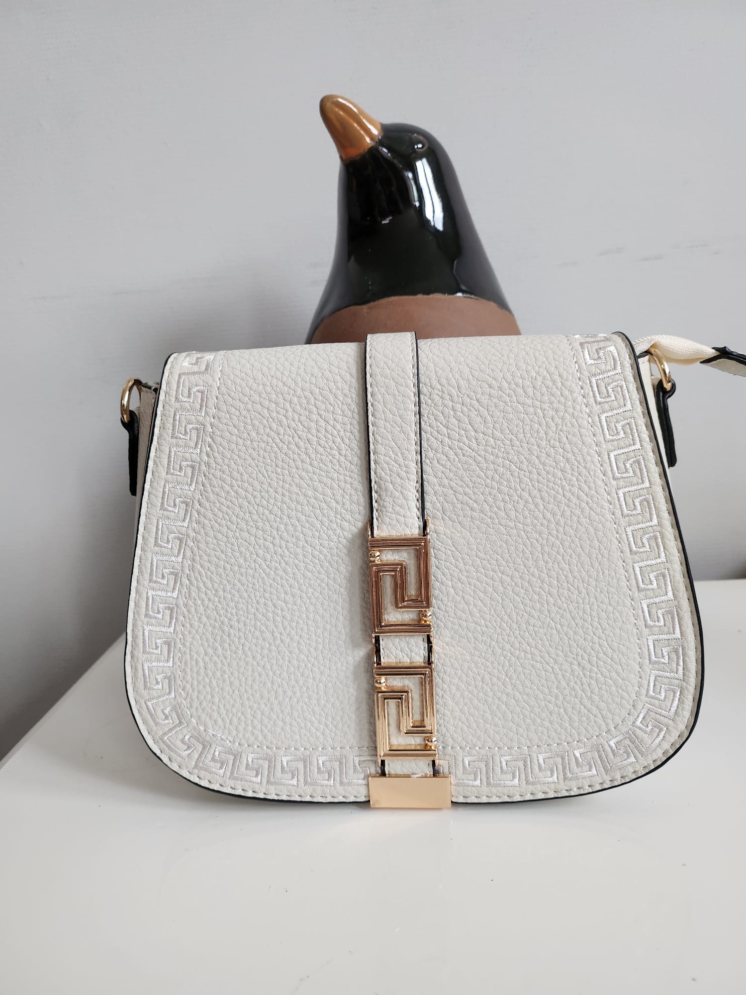 Leuke witte handtas